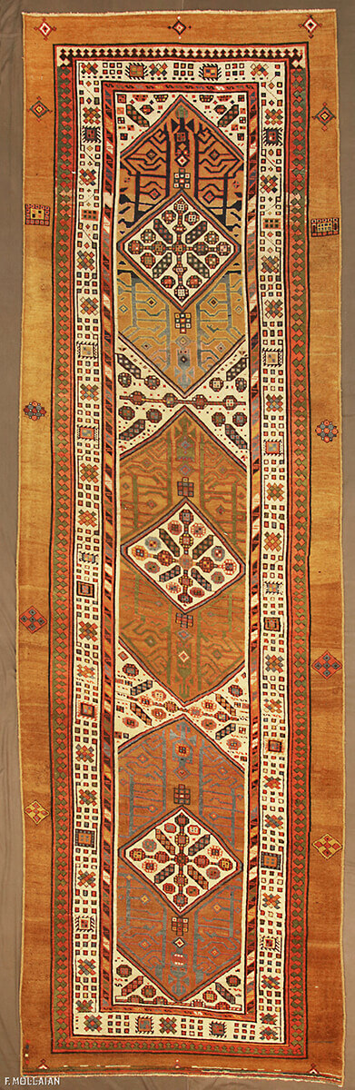 Tapis Couloir Persan Antique Sarab n°:80669099